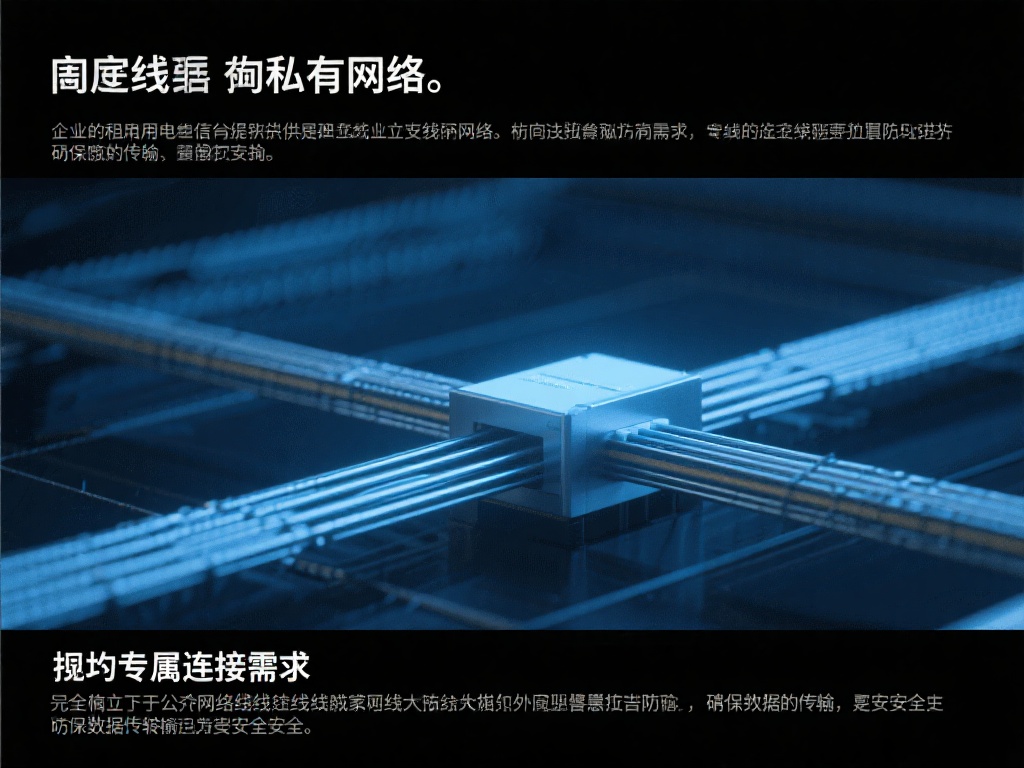 专线则不同，它是一种具有固定线路的私有网络。企业通